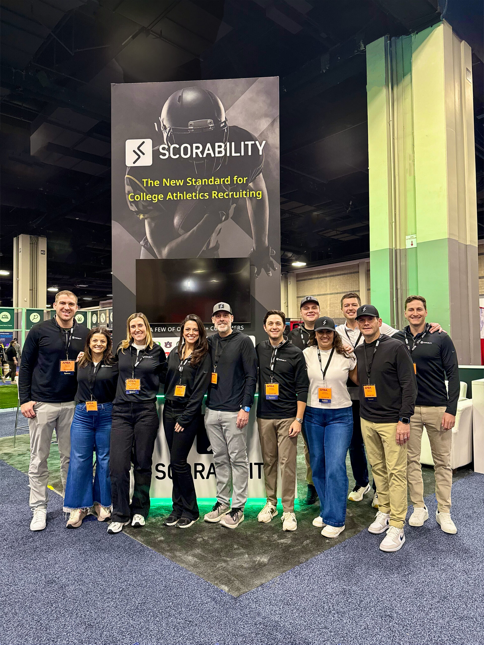 The Scorability team at this year’s AFCA. Charlotte, NC.